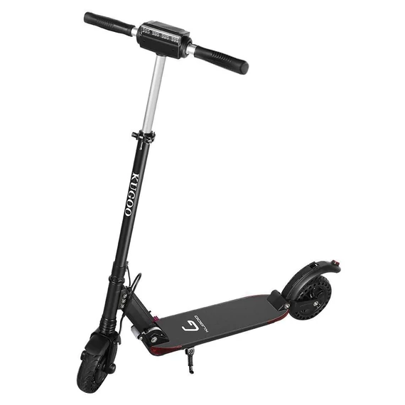 Kugoo S3 Pro elektromos roller, fekete, 350W, 7.5AH, összecsukható